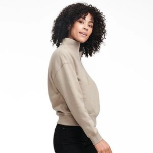 Naadan - Fleece Quarter Zip Sweatshirt NWT